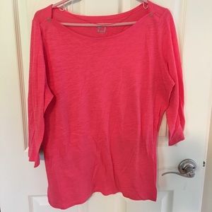 Stretch tee blouse